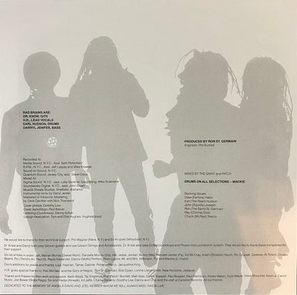 Bad Brains : Quickness (LP, Album, RE, RM)