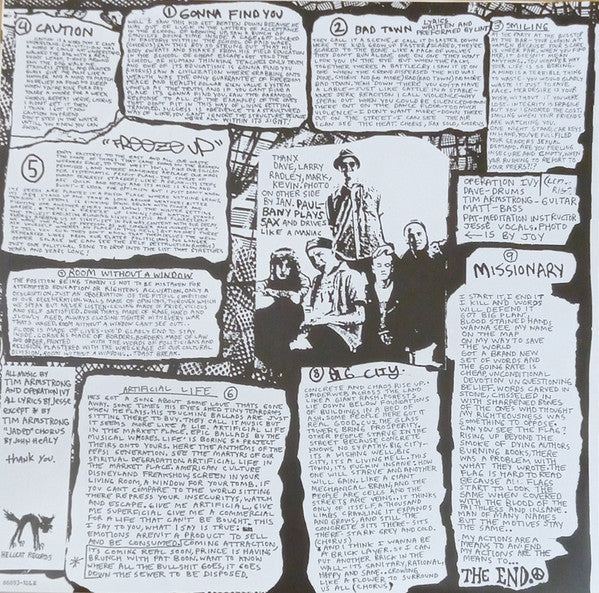 Operation Ivy : Energy (LP, Album, RE)