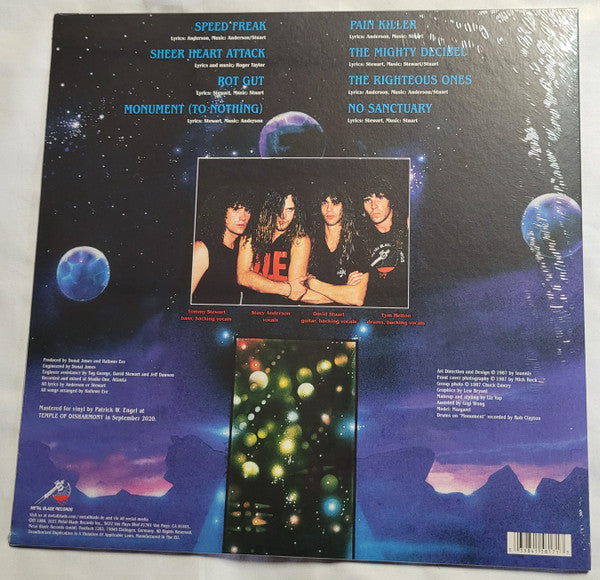 Hallows Eve : Monument (LP, Album, RE, RM, 180)