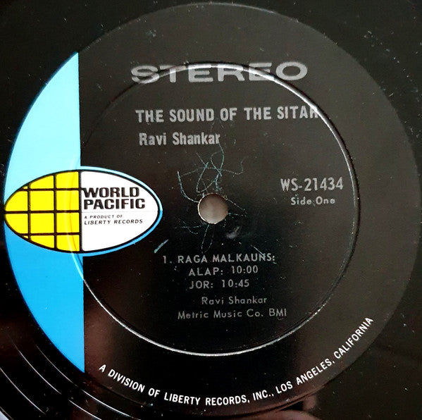 Ravi Shankar, Alla Rakha : Sound Of The Sitar (LP, Album)