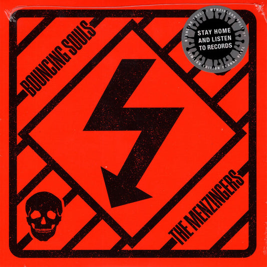 Bouncing Souls* / The Menzingers : Shocking Split (7", Ltd, RE, Ora)