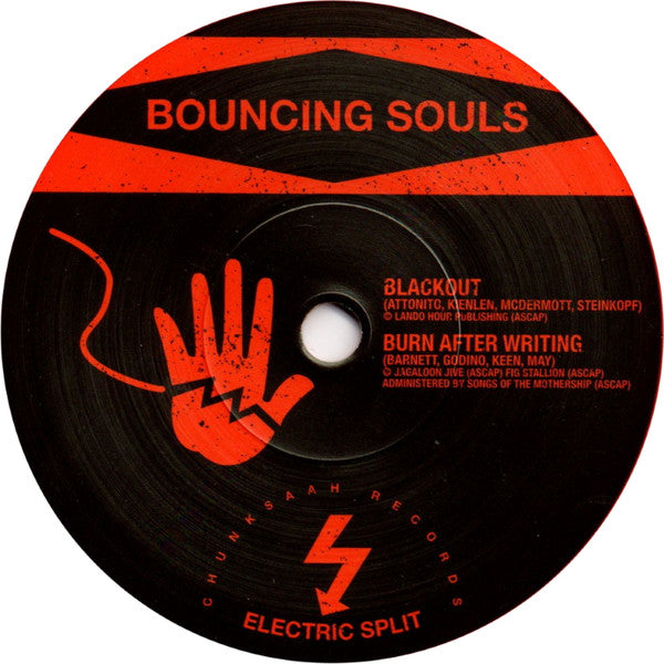 Bouncing Souls* / The Menzingers : Shocking Split (7", Ltd, RE, Ora)