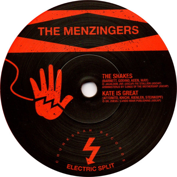 Bouncing Souls* / The Menzingers : Shocking Split (7", Ltd, RE, Ora)