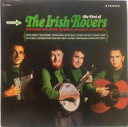 The Irish Rovers : The First Of The Irish Rovers (LP, Album, Pin)