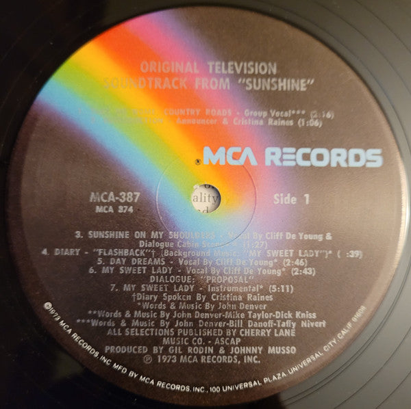 Various : Sunshine (LP, Album)