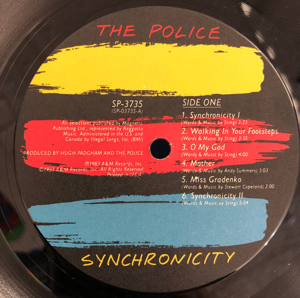 The Police : Synchronicity (LP, Album, BRY)