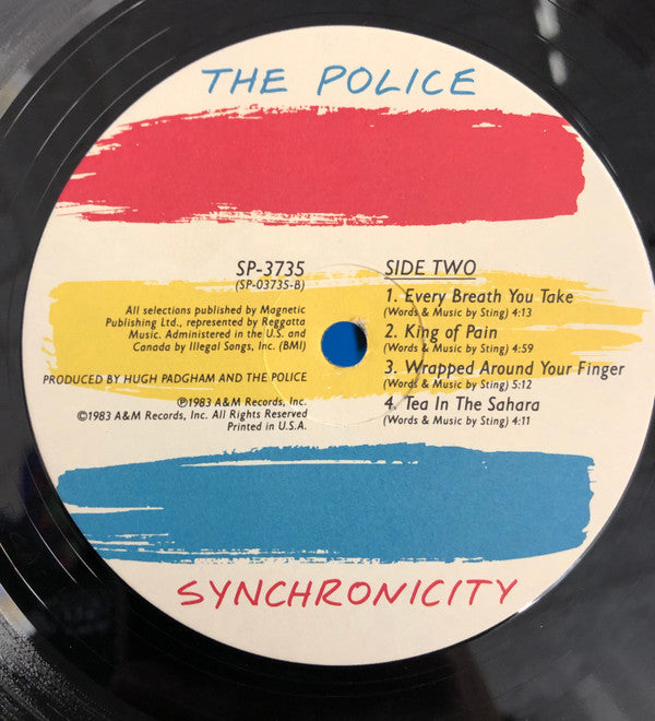 The Police : Synchronicity (LP, Album, BRY)