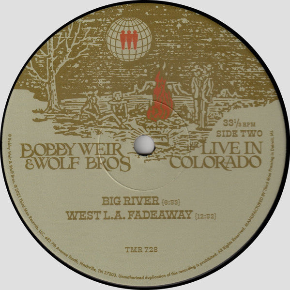 Bobby Weir* & Wolf Bros : Live In Colorado  (2xLP, Album)