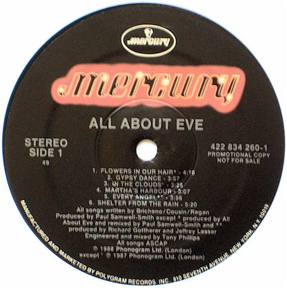 All About Eve : All About Eve (LP, Album, Promo, Spe)