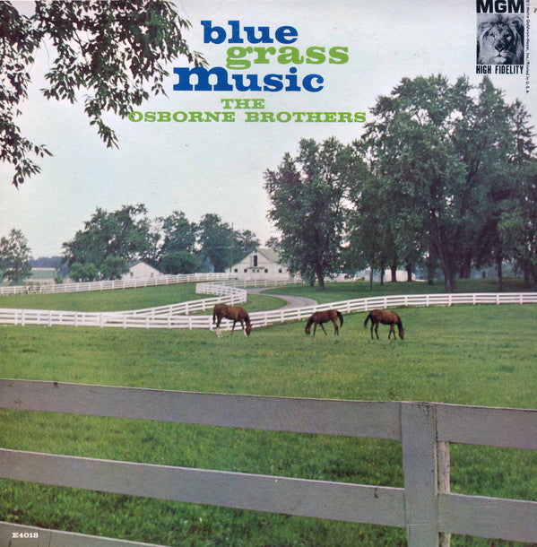 The Osborne Brothers : Blue Grass Music (LP, Album, Mono)