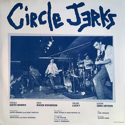 Circle Jerks : Wild In The Streets (LP, Album, Dlx, Ltd, RE, RM, Yel)