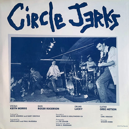 Circle Jerks : Wild In The Streets (LP, Album, Dlx, Ltd, RE, RM, Yel)