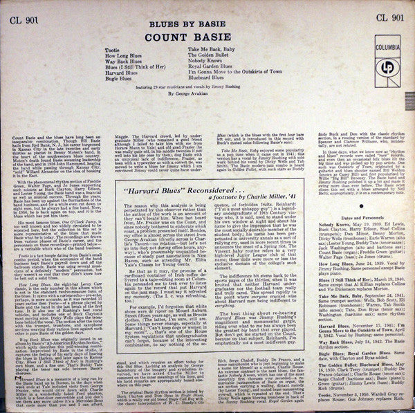 Count Basie And His Orchestra* : Blues By Basie (LP, Comp, Mono)