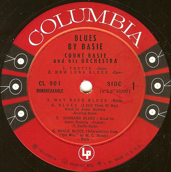 Count Basie And His Orchestra* : Blues By Basie (LP, Comp, Mono)