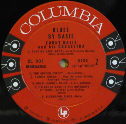 Count Basie And His Orchestra* : Blues By Basie (LP, Comp, Mono)