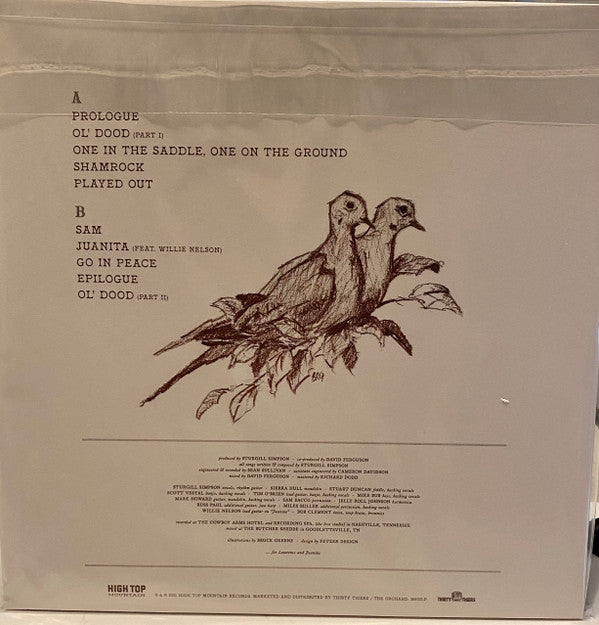 Sturgill Simpson : The Ballad of Dood & Juanita (LP, Album, Nat)