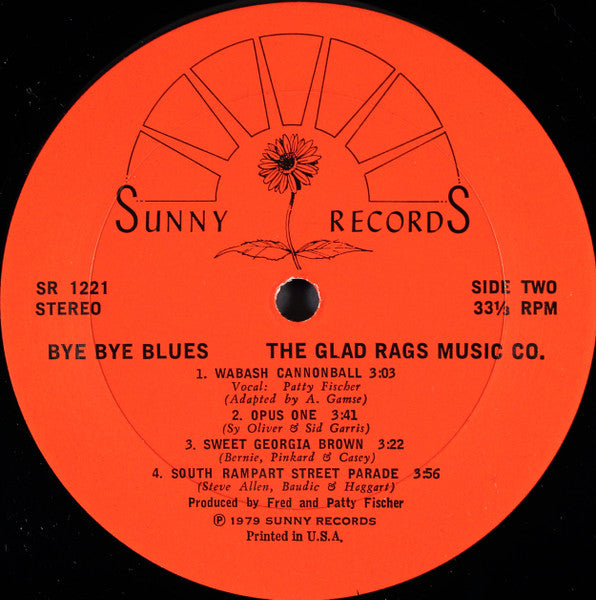 The Glad Rags (4) : Bye Bye Blues (LP)