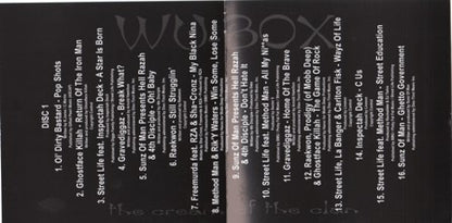 Various : Wu-Box: The Cream Of The Clan (2xCD, Comp)