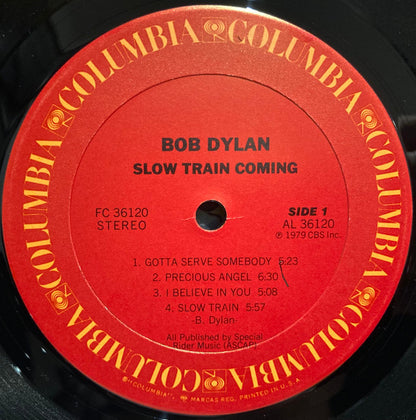 Bob Dylan : Slow Train Coming (LP, Album, Ter)