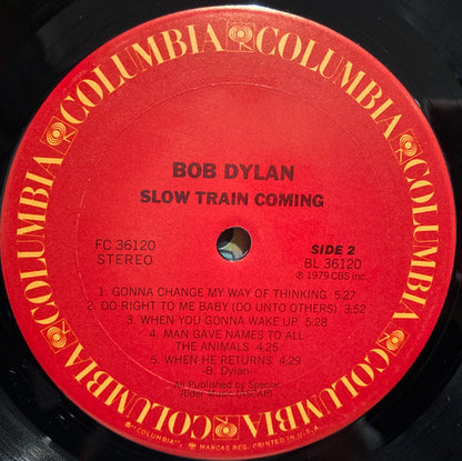 Bob Dylan : Slow Train Coming (LP, Album, Ter)
