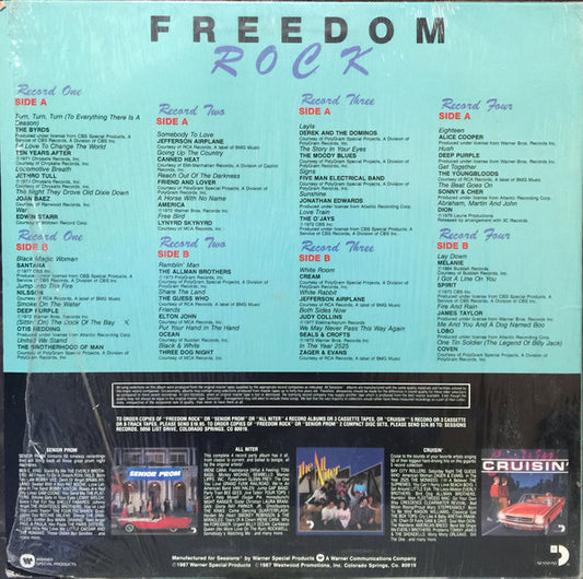 Various : Freedom Rock (4xLP, Comp, All)