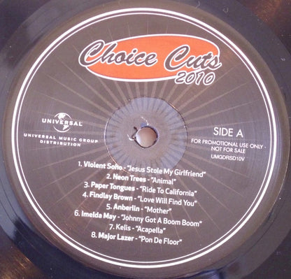 Various : Choice Cuts 2010 Record Store Day Sampler (LP, RSD, Promo, Smplr)