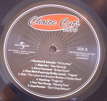 Various : Choice Cuts 2010 Record Store Day Sampler (LP, RSD, Promo, Smplr)