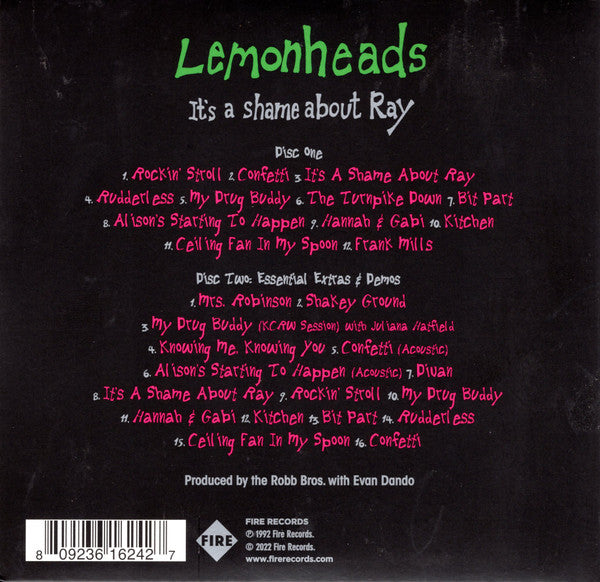 Lemonheads* : It's A Shame About Ray (CD, Album, RE, RM + CD, Comp + 30t)