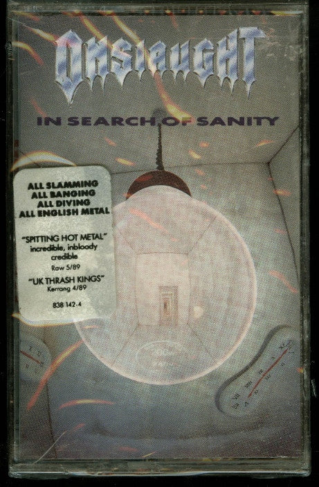 Onslaught (2) : In Search Of Sanity (Cass, Album, Dol)