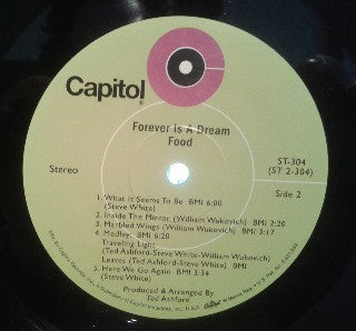 Food (9) : Forever Is A Dream (LP, Album, RE, 180)