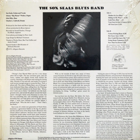 The Son Seals Blues Band : The Son Seals Blues Band (LP, Album)