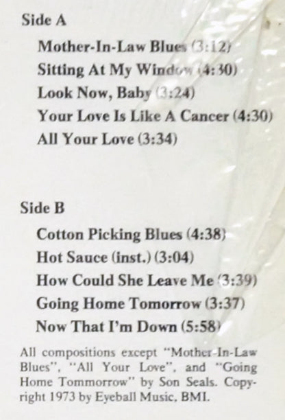 The Son Seals Blues Band : The Son Seals Blues Band (LP, Album)