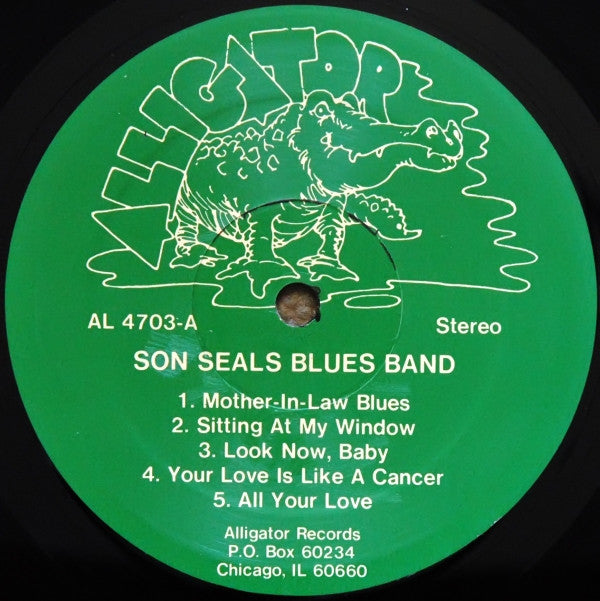 The Son Seals Blues Band : The Son Seals Blues Band (LP, Album)