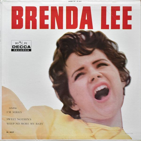 Brenda Lee : Brenda Lee (LP, Album, Mono, RP, Glo)