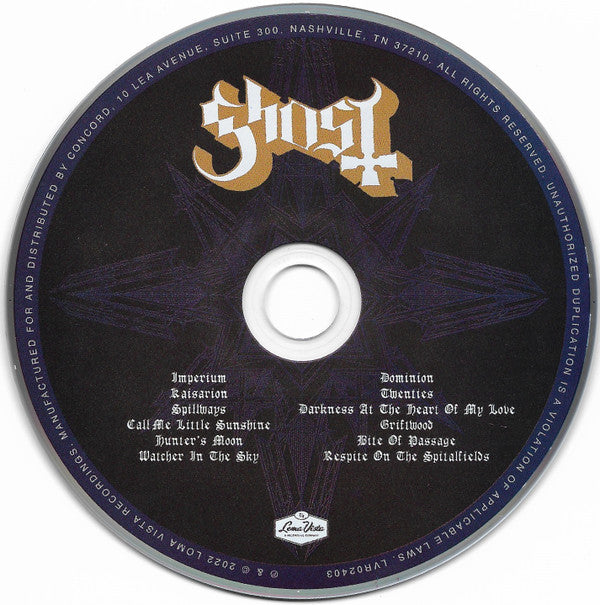 Ghost (32) : Impera (CD, Album)