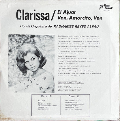 Clarissa (9) : Clarissa (LP, Album, Mono)