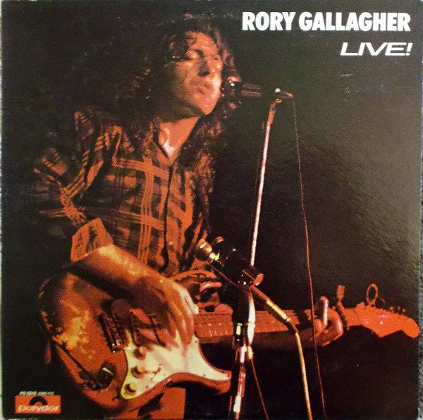 Rory Gallagher : Rory Gallagher Live! (LP, Album, Scr)