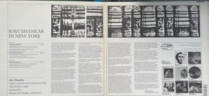 Ravi Shankar, Alla Rakha : Ravi Shankar In New York (LP, Album, Roc)