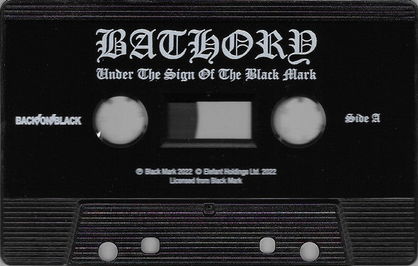 Bathory : Under The Sign Of The Black Mark (Cass, Album, RE)