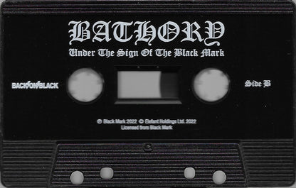 Bathory : Under The Sign Of The Black Mark (Cass, Album, RE)