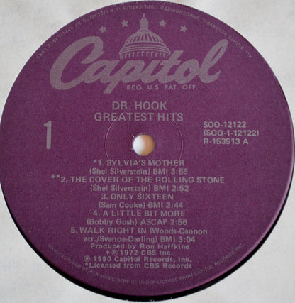 Dr. Hook : Greatest Hits (LP, Comp, Club)