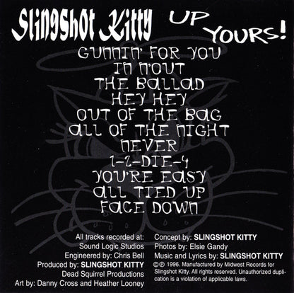 Slingshot Kitty : Up Yours! (CD, Album)