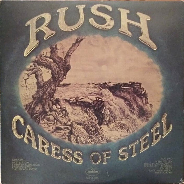 Rush : Caress Of Steel (LP, Album, RP, Gat)