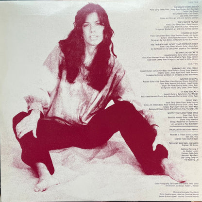 Carly Simon : No Secrets (LP, Album, Pit)
