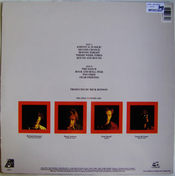 The Fatal Flowers : Johnny D. Is Back! (LP, Album)