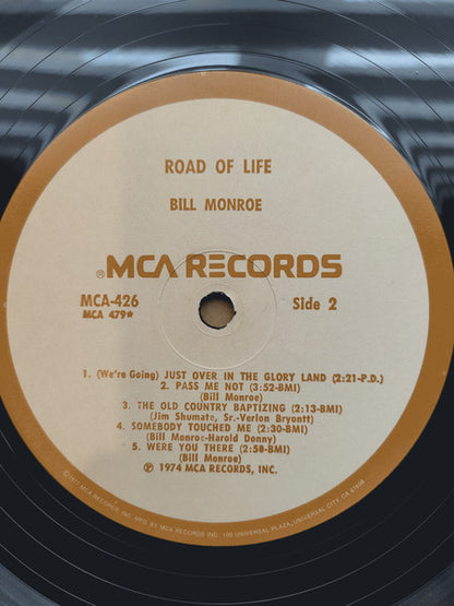 Bill Monroe : Road Of Life (LP, Album, Yel)