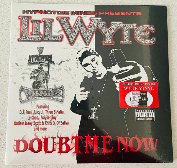Lil Wyte* : Doubt Me Now (2xLP, Album, Ltd, RE, RM, Whi)