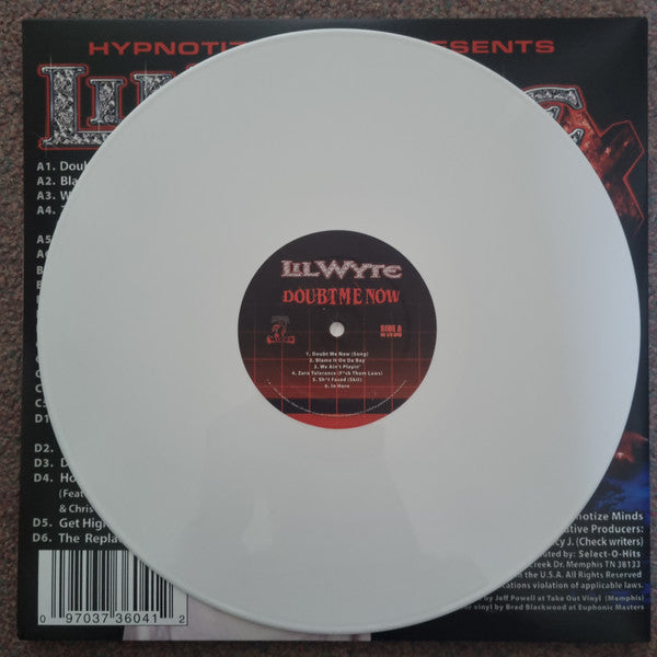 Lil Wyte* : Doubt Me Now (2xLP, Album, Ltd, RE, RM, Whi)