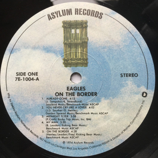 Eagles : On The Border (LP, Album, RP, SP-)