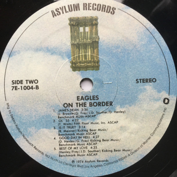 Eagles : On The Border (LP, Album, RP, SP-)